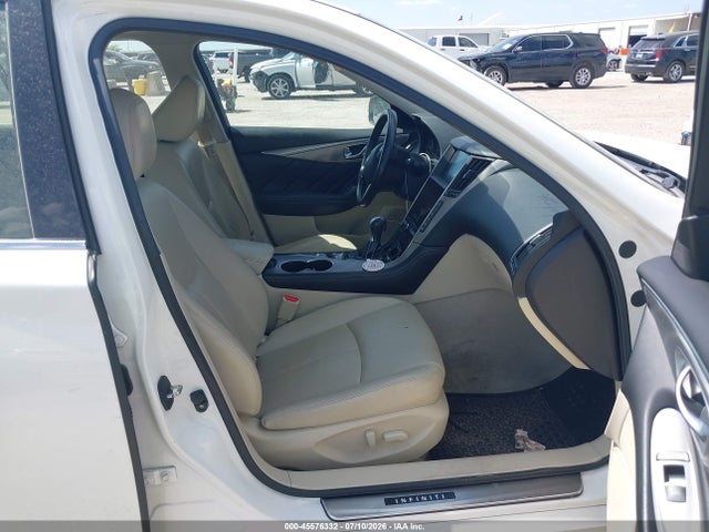 45576332 :رقم المزاد ، JN1BV7ARXFM400796 vin ، 2015 Infiniti Q50 Premium مزاد بيع