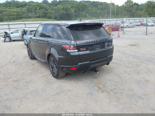Продажа на аукционе авто 2017 Land Rover Range Rover Sport 3.0l V6 Supercharged Hse Dynamic, vin: SALWV2FV4HA126158, номер лота: 45576345