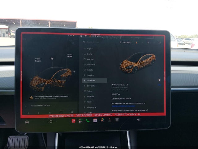 Продажа на аукционе авто 2020 Tesla Model 3 Long Range Dual Motor All-wheel Drive, vin: 5YJ3E1EB8LF710378, номер лота: 45576347