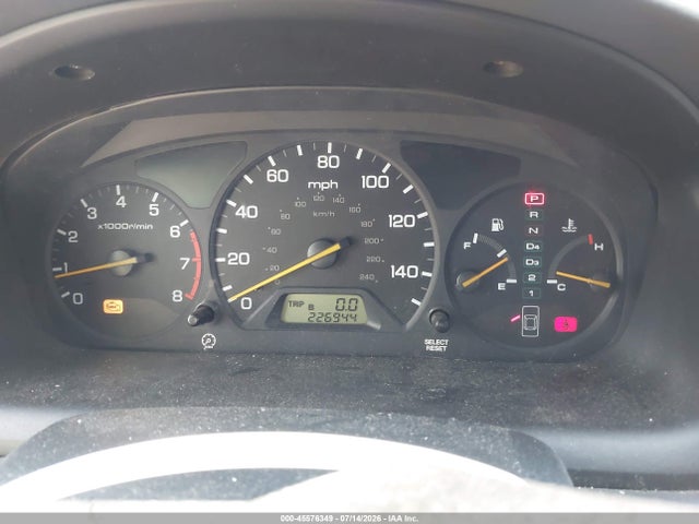 2000 Honda Accord 3.0 Ex მანქანა იყიდება აუქციონზე, vin: 1HGCG2257YA022484, აუქციონის ნომერი: 45576349