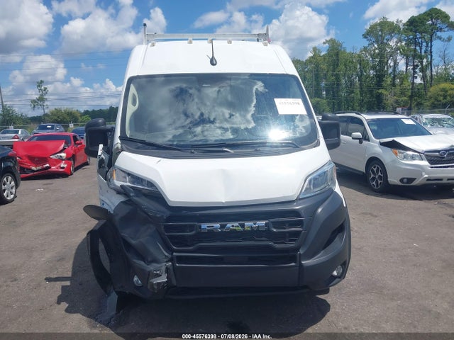 2025 Ram Promaster 3500 Tradesman High Roof 159 Wb W/pass Seat მანქანა იყიდება აუქციონზე, vin: 3C6MRVHG4SE517826, აუქციონის ნომერი: 45576398