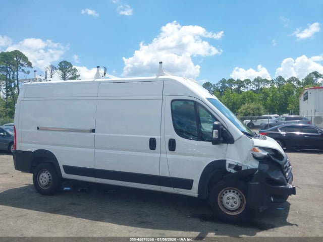 2025 Ram Promaster 3500 Tradesman High Roof 159 Wb W/pass Seat მანქანა იყიდება აუქციონზე, vin: 3C6MRVHG4SE517826, აუქციონის ნომერი: 45576398