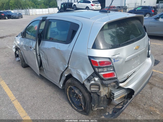 2020 Chevrolet Sonic მანქანა იყიდება აუქციონზე, vin: 1G1JG6SB1L4132109, აუქციონის ნომერი: 45576495