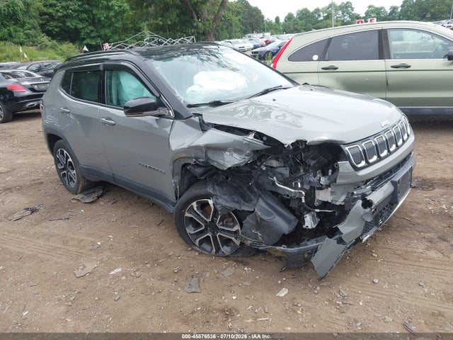 Продаж на аукціоні авто 2022 Jeep Compass Limited 4x4, vin: 3C4NJDCB2NT177411, номер лоту: 45576536