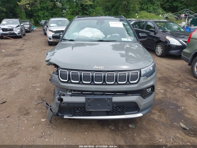 2022 Jeep Compass Limited 4x4 მანქანა იყიდება აუქციონზე, vin: 3C4NJDCB2NT177411, აუქციონის ნომერი: 45576536