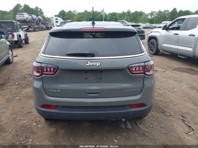 2022 Jeep Compass Limited 4x4 მანქანა იყიდება აუქციონზე, vin: 3C4NJDCB2NT177411, აუქციონის ნომერი: 45576536