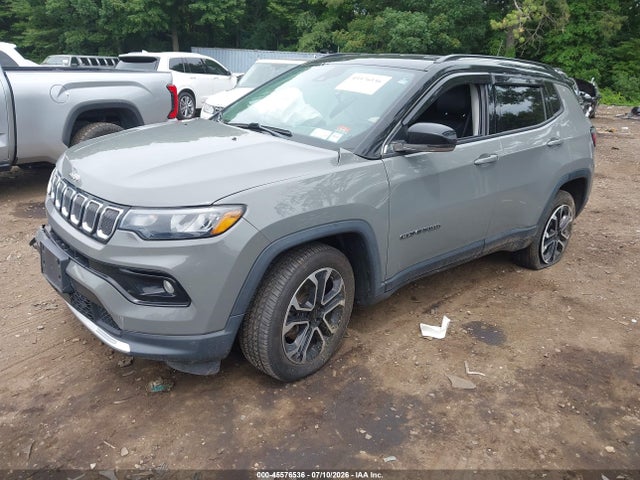 2022 Jeep Compass Limited 4x4 მანქანა იყიდება აუქციონზე, vin: 3C4NJDCB2NT177411, აუქციონის ნომერი: 45576536