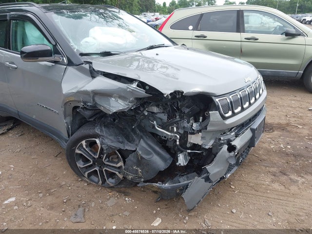 2022 Jeep Compass Limited 4x4 მანქანა იყიდება აუქციონზე, vin: 3C4NJDCB2NT177411, აუქციონის ნომერი: 45576536