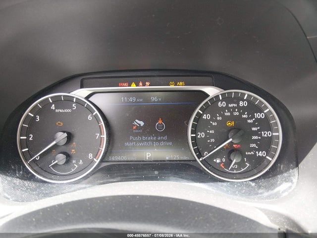 2019 Nissan Altima 2.5 Sv მანქანა იყიდება აუქციონზე, vin: 1N4BL4DV9KC107794, აუქციონის ნომერი: 45576557