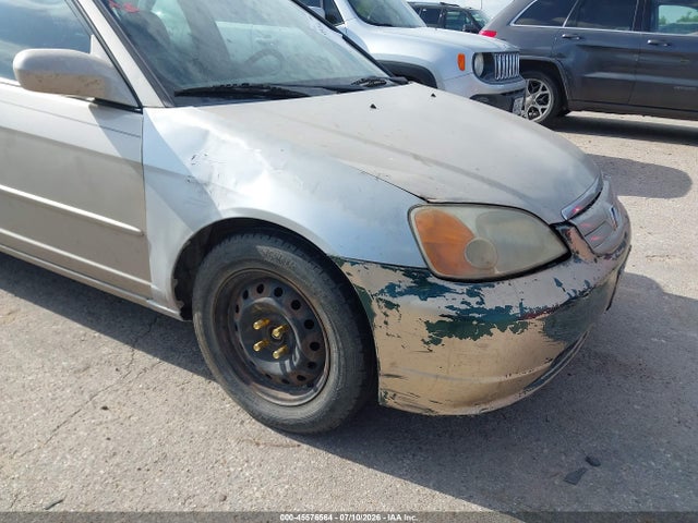 45576564 :رقم المزاد ، 2HGES26731H523494 vin ، 2001 Honda Civic Ex مزاد بيع