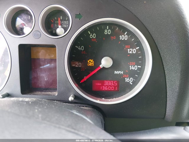 45576612 :رقم المزاد ، TRUWT28N731012647 vin ، 2003 Audi Tt 1.8l مزاد بيع