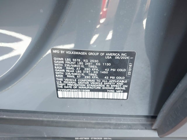 Volkswagen Id.4 S 2024 1V25MPE89RC015088 Image 9