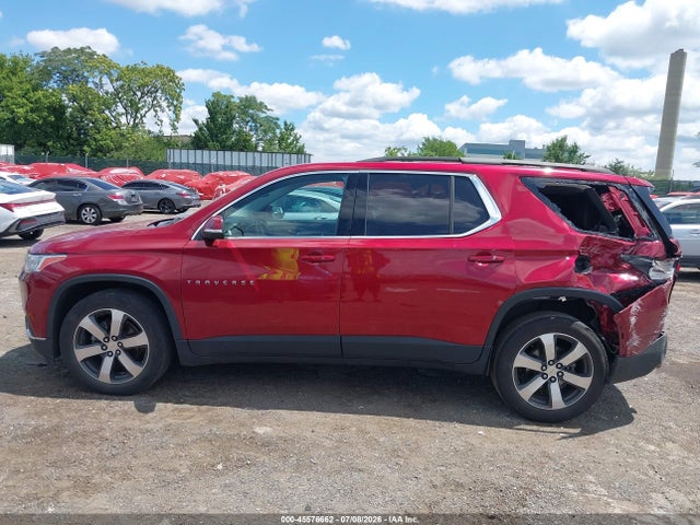 45576662 :رقم المزاد ، 1GNEVHKW5MJ126790 vin ، 2021 Chevrolet Traverse Awd Lt Leather مزاد بيع