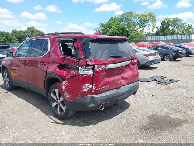 45576662 :رقم المزاد ، 1GNEVHKW5MJ126790 vin ، 2021 Chevrolet Traverse Awd Lt Leather مزاد بيع