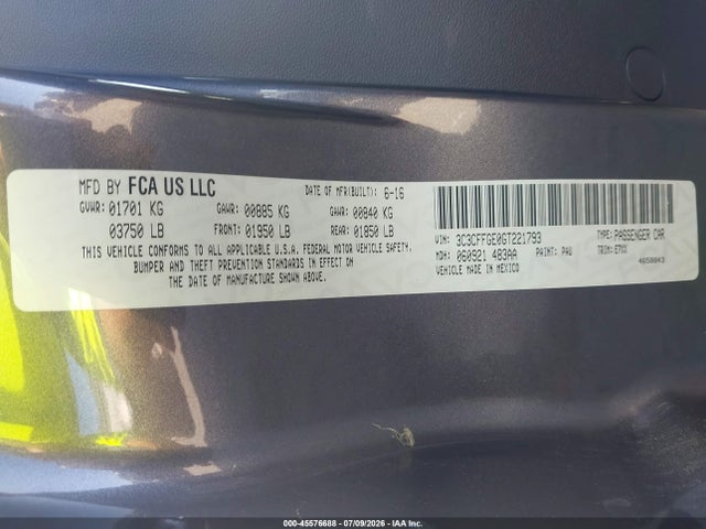Fiat 500E BATTERY ELECTRIC 2016 3C3CFFGE0GT221793 Image 9