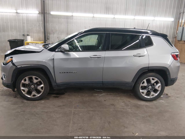 2018 Jeep Compass Limited 4x4 მანქანა იყიდება აუქციონზე, vin: 3C4NJDCB9JT399342, აუქციონის ნომერი: 45576759