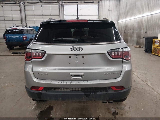 2018 Jeep Compass Limited 4x4 მანქანა იყიდება აუქციონზე, vin: 3C4NJDCB9JT399342, აუქციონის ნომერი: 45576759