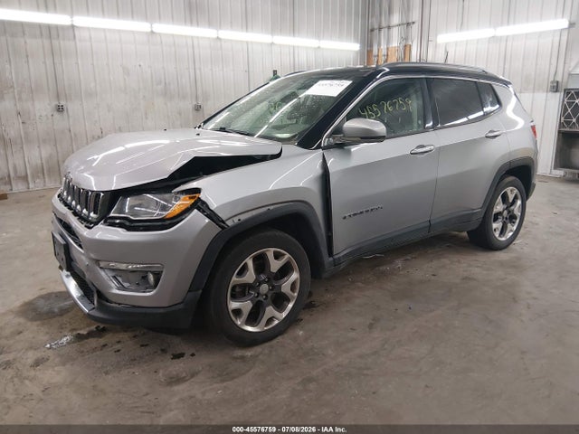 2018 Jeep Compass Limited 4x4 მანქანა იყიდება აუქციონზე, vin: 3C4NJDCB9JT399342, აუქციონის ნომერი: 45576759