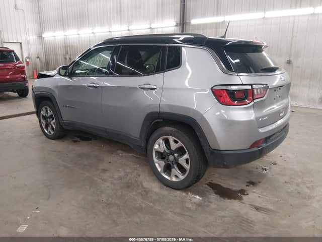 2018 Jeep Compass Limited 4x4 მანქანა იყიდება აუქციონზე, vin: 3C4NJDCB9JT399342, აუქციონის ნომერი: 45576759