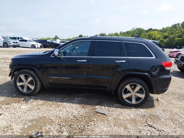 2014 Jeep Grand Cherokee Overland მანქანა იყიდება აუქციონზე, vin: 1C4RJFCT4EC105675, აუქციონის ნომერი: 45576951