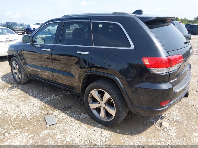 2014 Jeep Grand Cherokee Overland მანქანა იყიდება აუქციონზე, vin: 1C4RJFCT4EC105675, აუქციონის ნომერი: 45576951