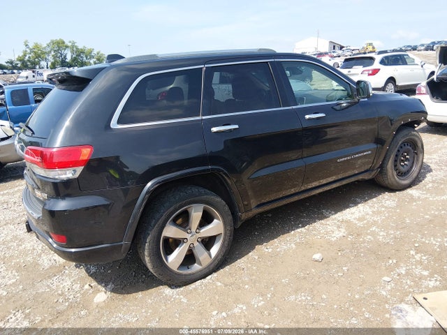2014 Jeep Grand Cherokee Overland მანქანა იყიდება აუქციონზე, vin: 1C4RJFCT4EC105675, აუქციონის ნომერი: 45576951
