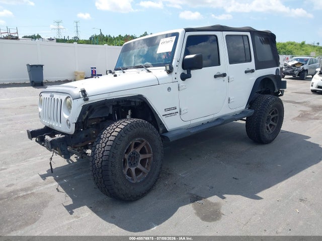 Aukcja sprzedaży 2015 Jeep Wrangler Unlimited Sport, vin: 1C4BJWDG0FL766964, numer aukcji: 45576975