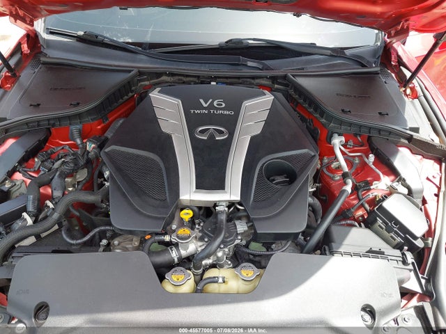 Aukcja sprzedaży 2018 Infiniti Q60 3.0t Red Sport 400, vin: JN1FV7EL0JM631447, numer aukcji: 45577005