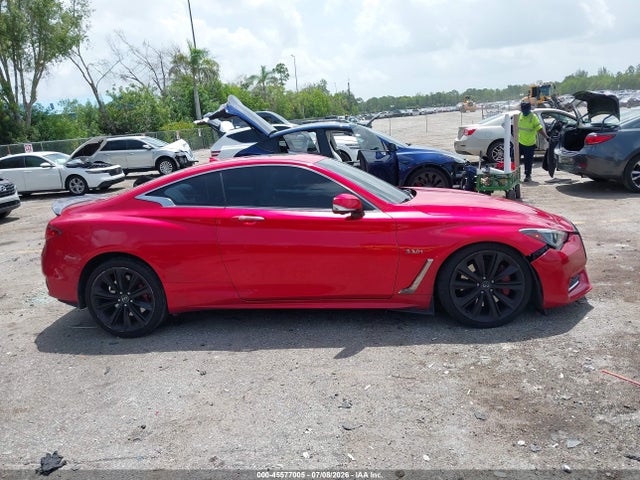Aukcja sprzedaży 2018 Infiniti Q60 3.0t Red Sport 400, vin: JN1FV7EL0JM631447, numer aukcji: 45577005