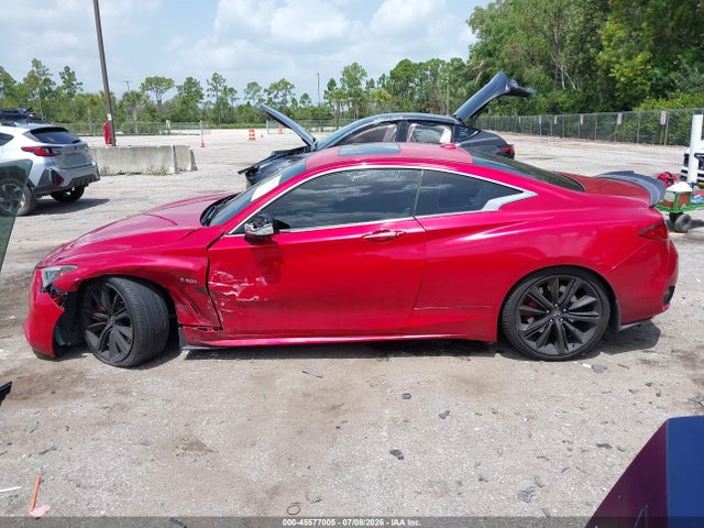 Aukcja sprzedaży 2018 Infiniti Q60 3.0t Red Sport 400, vin: JN1FV7EL0JM631447, numer aukcji: 45577005