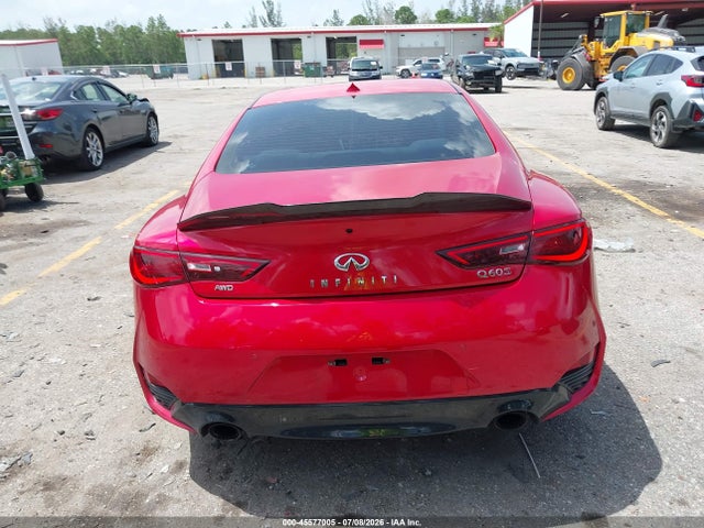 Aukcja sprzedaży 2018 Infiniti Q60 3.0t Red Sport 400, vin: JN1FV7EL0JM631447, numer aukcji: 45577005