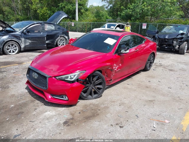 Aukcja sprzedaży 2018 Infiniti Q60 3.0t Red Sport 400, vin: JN1FV7EL0JM631447, numer aukcji: 45577005