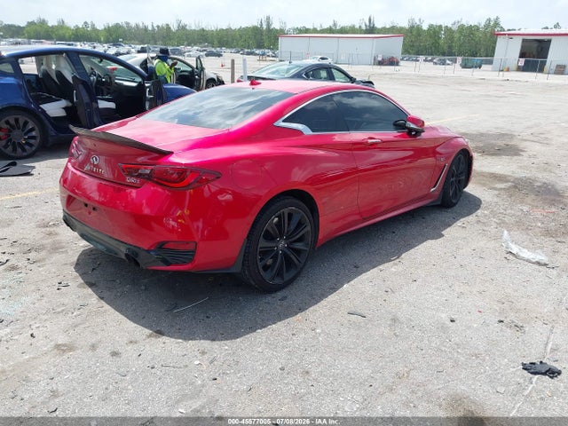 Aukcja sprzedaży 2018 Infiniti Q60 3.0t Red Sport 400, vin: JN1FV7EL0JM631447, numer aukcji: 45577005
