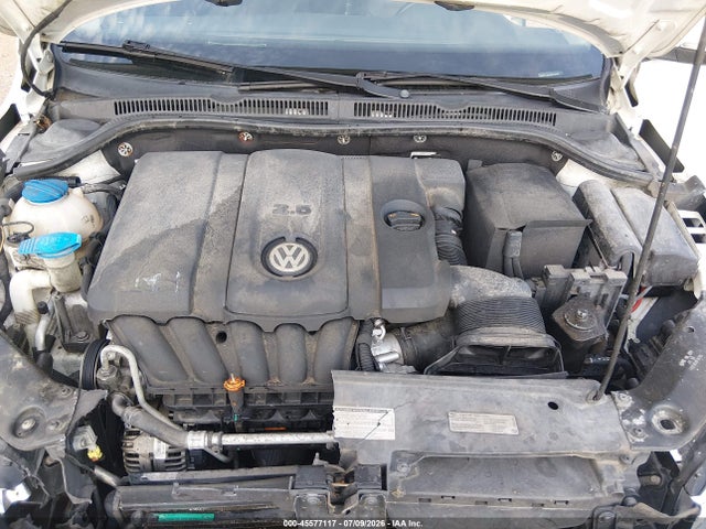 2012 Volkswagen Jetta 2.5l Se მანქანა იყიდება აუქციონზე, vin: 3VWDP7AJ0CM370487, აუქციონის ნომერი: 45577117