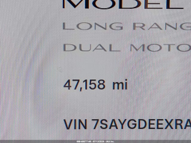 2024 Tesla Model Y Long Range Dual Motor All-wheel Drive მანქანა იყიდება აუქციონზე, vin: 7SAYGDEEXRA308284, აუქციონის ნომერი: 45577148