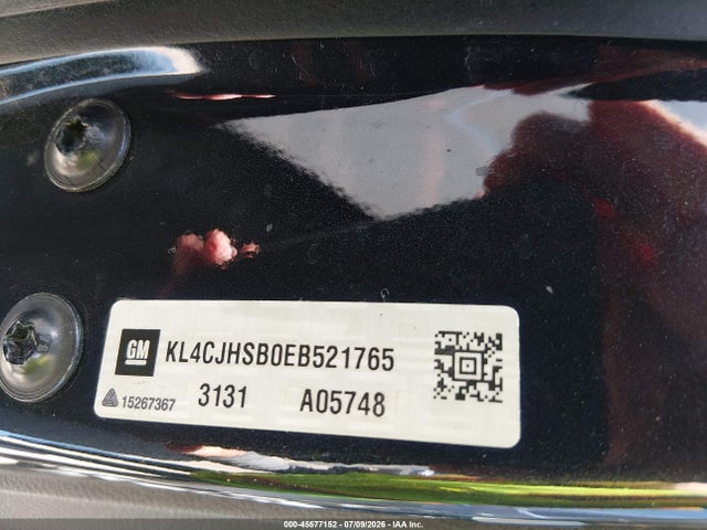 Aukcja sprzedaży 2014 Buick Encore Premium, vin: KL4CJHSB0EB521765, numer aukcji: 45577152