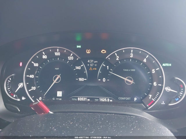 2019 Bmw 540i მანქანა იყიდება აუქციონზე, vin: WBAJE5C55KWW16414, აუქციონის ნომერი: 45577164
