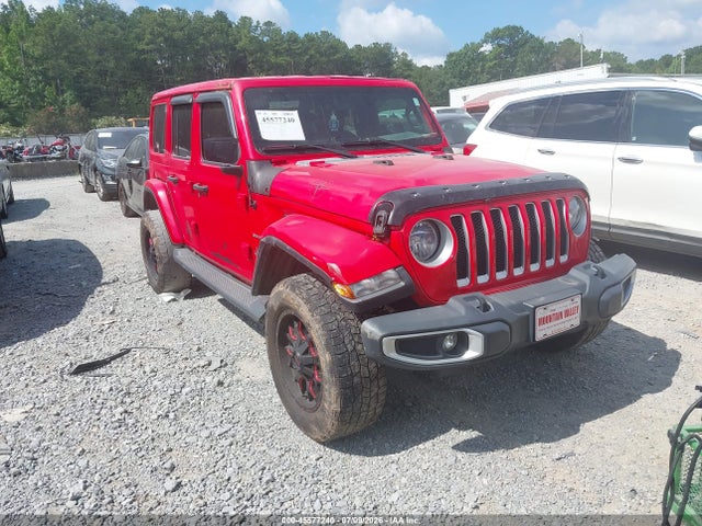 2020 Jeep Wrangler Unlimited Sahara მანქანა იყიდება აუქციონზე, vin: 1C4HJXEN3LW109311, აუქციონის ნომერი: 45577240