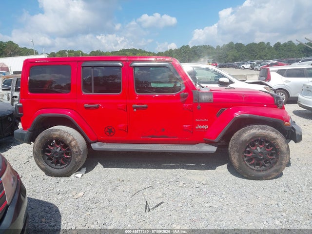 2020 Jeep Wrangler Unlimited Sahara მანქანა იყიდება აუქციონზე, vin: 1C4HJXEN3LW109311, აუქციონის ნომერი: 45577240