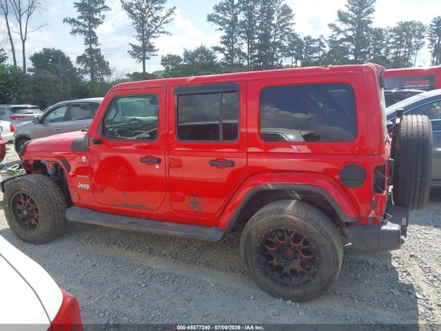 2020 Jeep Wrangler Unlimited Sahara მანქანა იყიდება აუქციონზე, vin: 1C4HJXEN3LW109311, აუქციონის ნომერი: 45577240