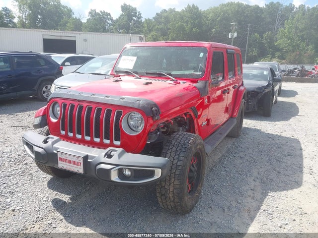 2020 Jeep Wrangler Unlimited Sahara მანქანა იყიდება აუქციონზე, vin: 1C4HJXEN3LW109311, აუქციონის ნომერი: 45577240