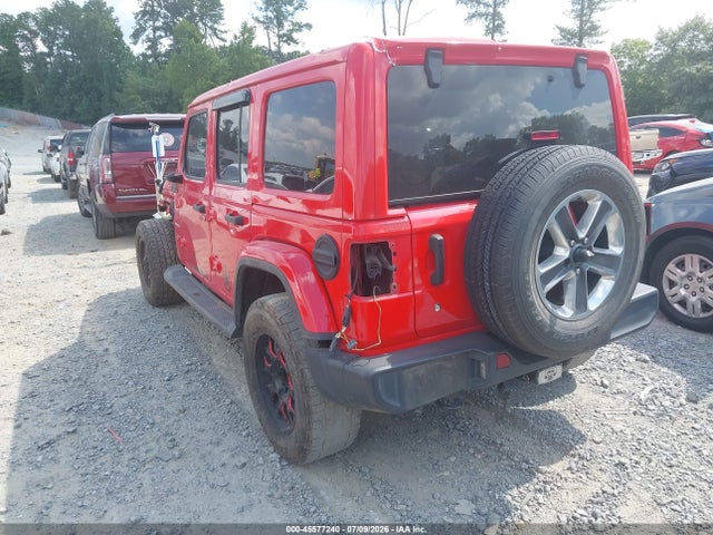 2020 Jeep Wrangler Unlimited Sahara მანქანა იყიდება აუქციონზე, vin: 1C4HJXEN3LW109311, აუქციონის ნომერი: 45577240