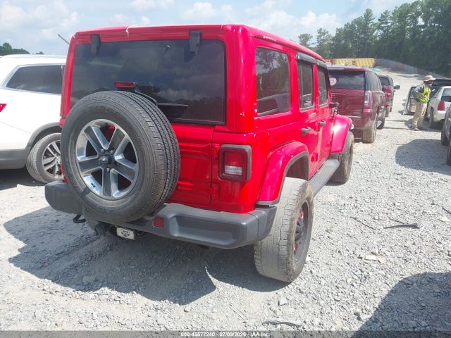 2020 Jeep Wrangler Unlimited Sahara მანქანა იყიდება აუქციონზე, vin: 1C4HJXEN3LW109311, აუქციონის ნომერი: 45577240