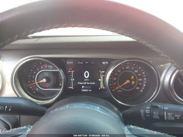 2020 Jeep Wrangler Unlimited Sahara მანქანა იყიდება აუქციონზე, vin: 1C4HJXEN3LW109311, აუქციონის ნომერი: 45577240