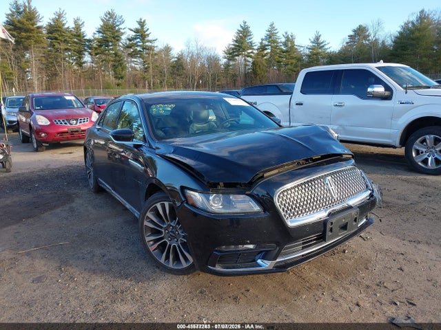Продаж на аукціоні авто 2017 Lincoln Continental Select, vin: 1LN6L9TKXH5600943, номер лоту: 45577243