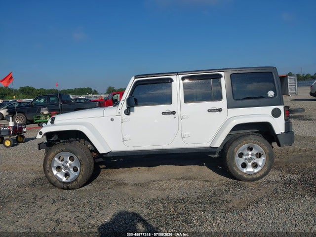 2015 Jeep Wrangler Unlimited Sahara მანქანა იყიდება აუქციონზე, vin: 1C4BJWEG9FL746372, აუქციონის ნომერი: 45577246