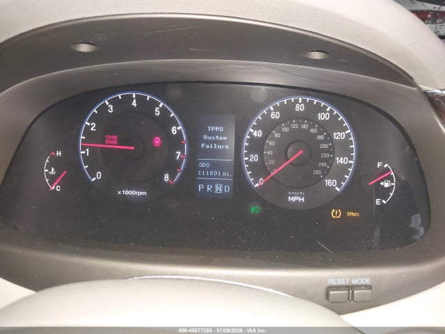 45577258 :رقم المزاد ، KMHFC4DF6BA526696 vin ، 2011 Hyundai Azera Limited مزاد بيع