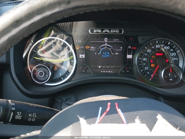 Aukcja sprzedaży 2019 Ram 1500 Big Horn/lone Star  4x4 6'4 Box, vin: 1C6SRFMT5KN922881, numer aukcji: 45577292