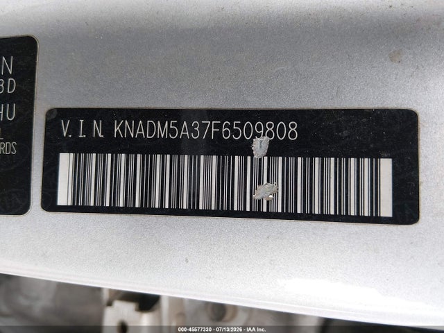 KIA RIO LX 2015 KNADM5A37F6509808 Image 9