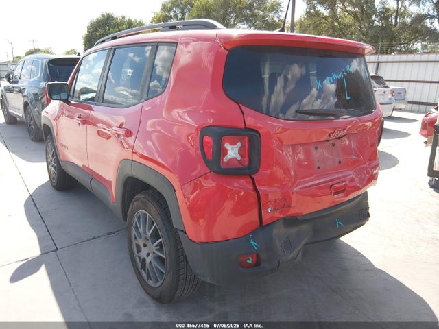 2022 Jeep Renegade (red) Edition 4x4 მანქანა იყიდება აუქციონზე, vin: ZACNJDB16NPN53105, აუქციონის ნომერი: 45577415